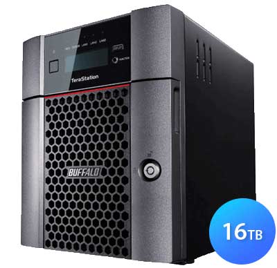 NAS 4 baias 16TB Terastation 5410DN TS5410DN1604