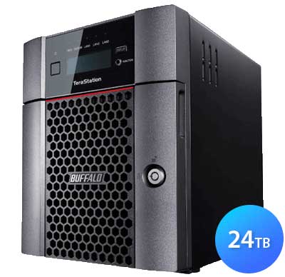 NAS 4 baias 24TB Terastation 5410DN TS5410DN2404