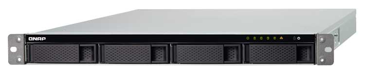 TS-453BU-RP Qnap - NAS 4 bay rackmount p/ discos SATA até 48TB