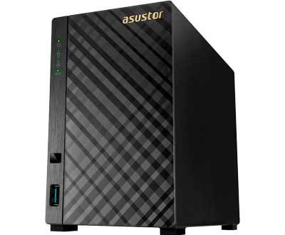 AS1002T Asustor - Servidor NAS 2 hard disks 4TB SATA