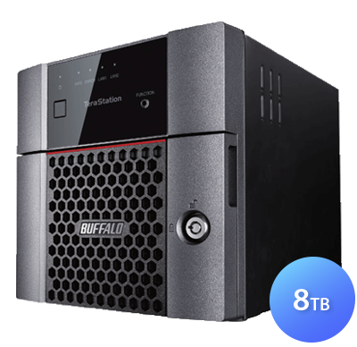 Storage NAS 8TB Terastation 3210DN - Buffalo TS3210DN0802