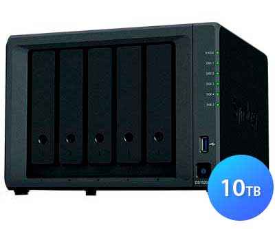 DS1520+ 10TB Synology Diskstation - Storage NAS 5 Baias SATA