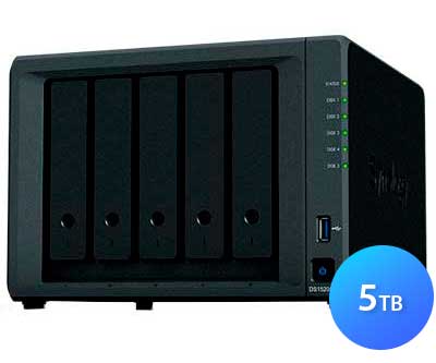 DS1520+ 5TB Synology Diskstation - Storage NAS 5 Baias SATA