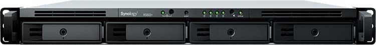 RS822+ Synology RackStation - NAS Server 4 Bay p/ HDD SATA