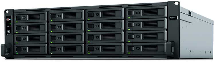 Rackstation RS4017xs+ Synology - Rackmount Storage 160TB