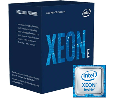 Processador Intel Xeon E-2226G 3.40 GHz para servidores - BX80684E2226G