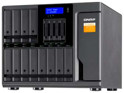 Qnap TL-D1600S - JBOD SATA de 6Gbps Desktop 16 baias