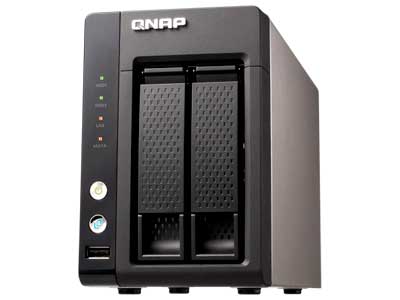 Qnap TS-219P+ - Storage NAS Doméstico 2 Baias hot-swappable