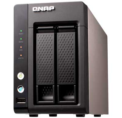Qnap TS-221 NAS Storage 2 baias hot-swappable