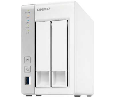 Qnap TS-231+ - Storage NAS doméstico 2 Baias hot-swappable