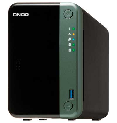 Qnap TS-253D - NAS e Media Server 2 Baias hot-swappable SATA