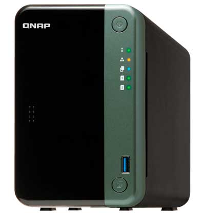 TS-253D Qnap - NAS e Media Server 2 Baias hot-swappable SATA