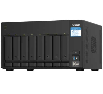 Qnap TS-832PX - Storage NAS 8 Baias SATA e portas SFP+ 10GbE e 2,5GbE