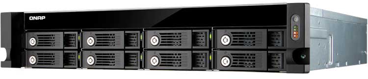 TVS-871U-RP Qnap - NAS storage rackmount para discos SATA 64TB