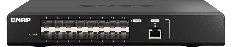 QSW-M5216-1T Qnap - Switch Gerenciável com 17 Portas