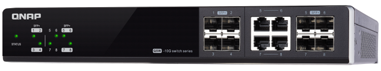 QSW-M804-4C Qnap - Switch Gerenciável