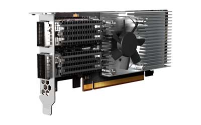 QXG-100G2SF-E810 Qnap - Placa de rede com duas portas 100GbE