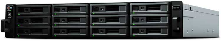 RS2418RP+ Synology Rackstation - Servidor NAS 12 Baias p/ HDD SATA