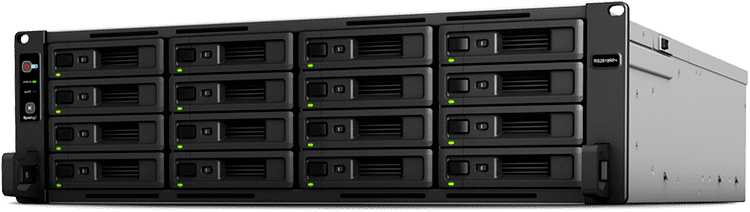 RS2818RP+ Synology - NAS server 16 baias 192TB Rackstation SATA