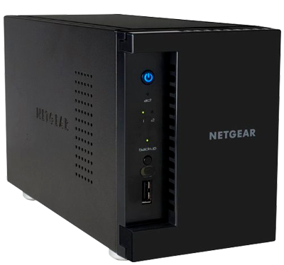 Storage Netgear 4TB SATA (2x HDD 2TB) - ReadyNAS 212 RN212D22