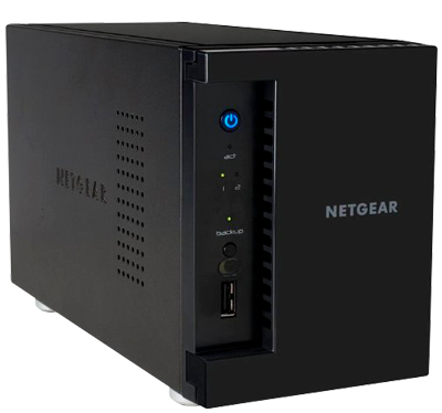 NAS 2 Baias Diskless Netgear - ReadyNAS 312 RN31200