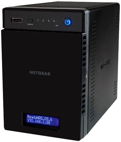 NAS 4TB Desktop Netgear - ReadyNAS 314 RN31441D