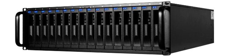 Proavio RS16IP4 - iSCSI Storage 16 bay SATA / SAS