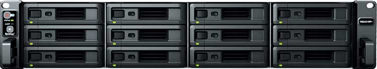 RS2421+ Synology Rackstation - Storage NAS 12 Baias p/ HDD SATA/SSD