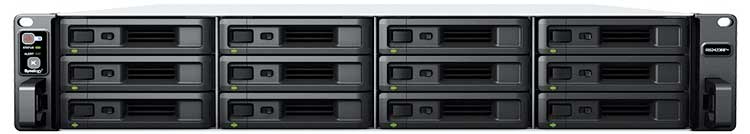 RS2423+ Synology RackStation - Storage NAS 12 Bay p/ HDD SATA/SSD