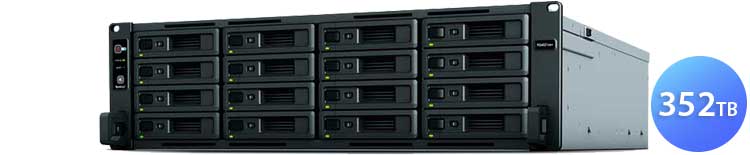 Synology RS4021xs+ 352TB RackStation - Storage NAS SATA
