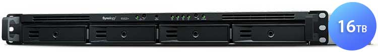 RS820+ 16TB Synology Rackstation - Storage NAS 4 baias rackmount SATA