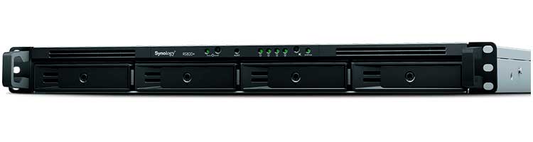 RS820+ Synology Rackstation - Storage NAS 4 baias rackmount SATA