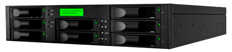 RS8IP4 - iSCSI Storage System SAS até 32TB
