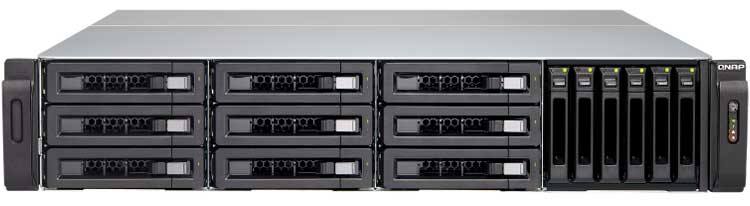 Qnap TVS-1582TU - NAS, DAS e SAN IP Rackmount 15 baias hot-swappable