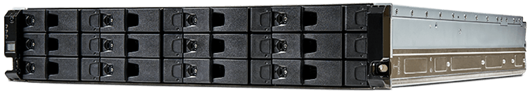 SAS storage Exos E 2U12 até 192 TB p/ Hard Disks SAS 12Gb/s Seagate