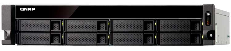 TS-831XU-RP Qnap - Server NAS Rackmount até 200TB