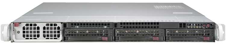 Server Rackmount 1U Supermicro Superserver SYS-5018GR-T