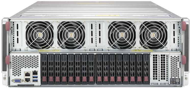 Server Rackmount 4U Superserver Supermicro SYS-4029GP-TVRT