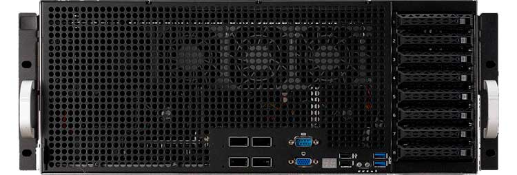 ESC8000 G4/10G Asus - Servidor 4U High Density Multi GPU Intel