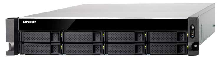 TS-873U-RP Qnap servidor de rede 8 baias até 96TB