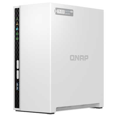 TS-233 Qnap - Servidor NAS 2 Baias p/ HDD SATA e SSD