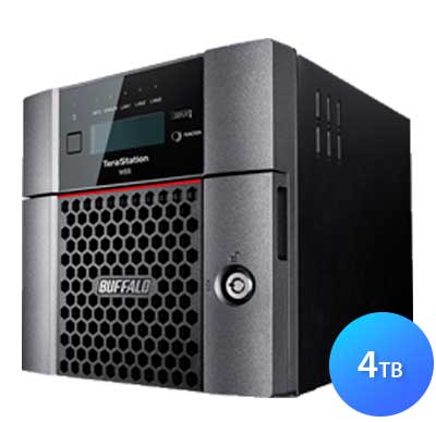 Servidor NAS 4TB Terastation WS5020 - Buffalo WS5220DN04W6