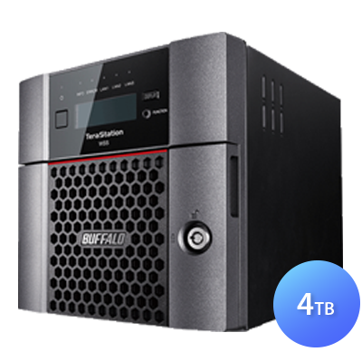 Servidor NAS 4TB Terastation WS5020 - Buffalo WS5220DN04W6