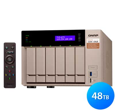 TVS-673 48TB Qnap - Servidor NAS para Backup Corporativo SATA