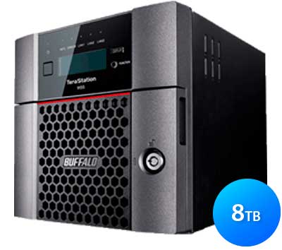 Servidor NAS 8TB Terastation WS5020 - Buffalo WS5220DN08W6