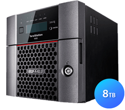 Servidor NAS 8TB Terastation WS5020 - Buffalo WS5220DN08W6