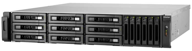 TVS-EC1580MU-SAS-RP Qnap - Servidor NAS para hard disks / SSD SAS