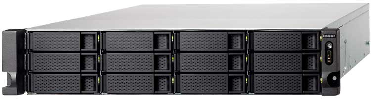 TS-1231XU Qnap - Servidor NAS para backup até 120TB