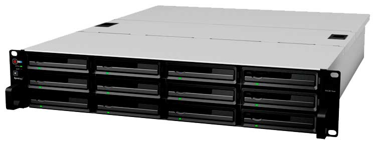 RS3614RPxs Synology - Servidor NAS rackmount 12 baias 60TB