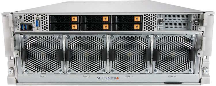 Servidor Rackmount 4U Superserver Supermicro AS-4124GO-NART